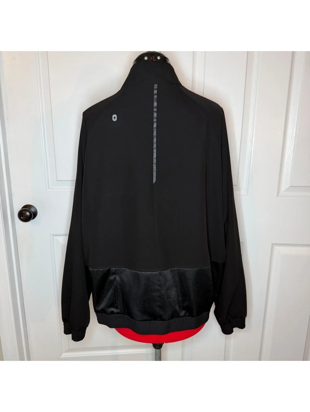 FIGS Technical Collection Black Long Sleeve Full Zip Jacket Men’s XXL 2XL